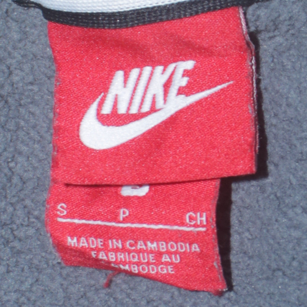 Mens UK Size S Nike Grey Pullover Sweatshirt