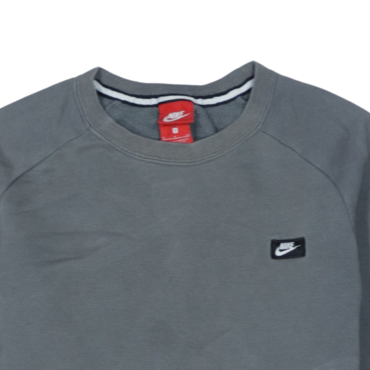 Mens UK Size S Nike Grey Pullover Sweatshirt