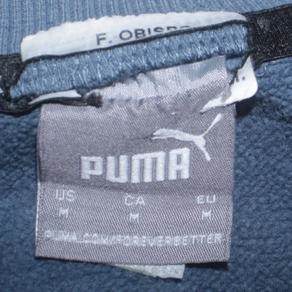Womens UK Size M PUMA Blue Pullover Sweatshirt