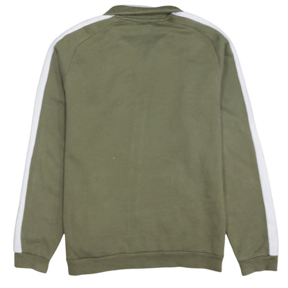 Mens UK Size M PUMA Green Full Zip Sweatshirt