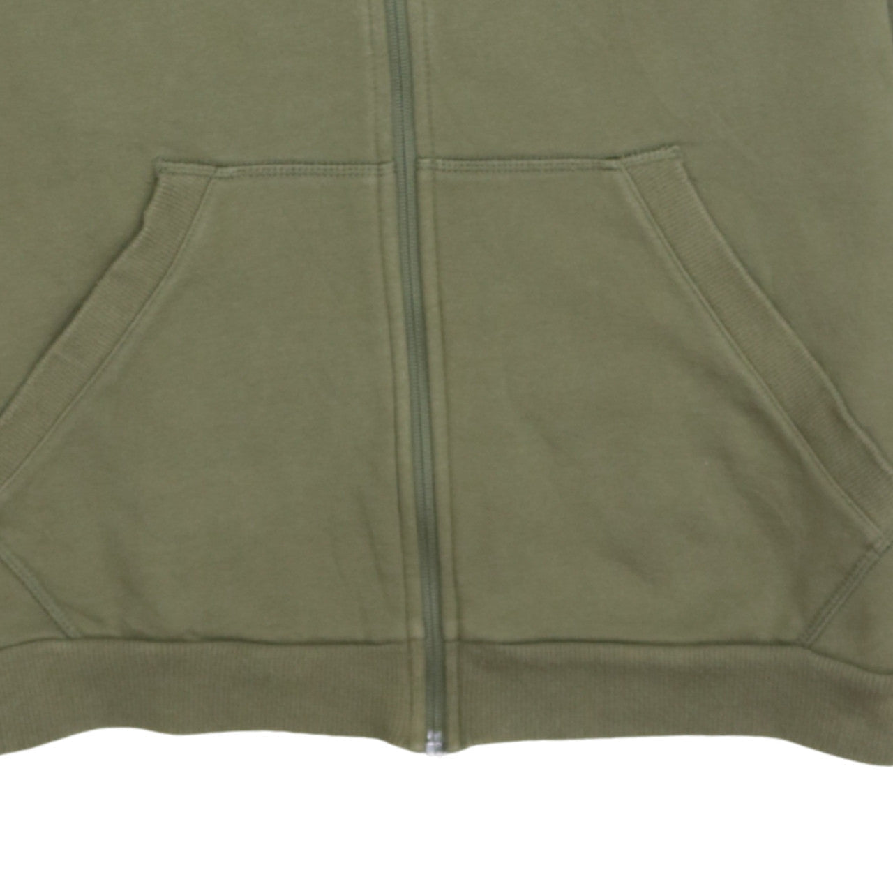 Mens UK Size M PUMA Green Full Zip Sweatshirt