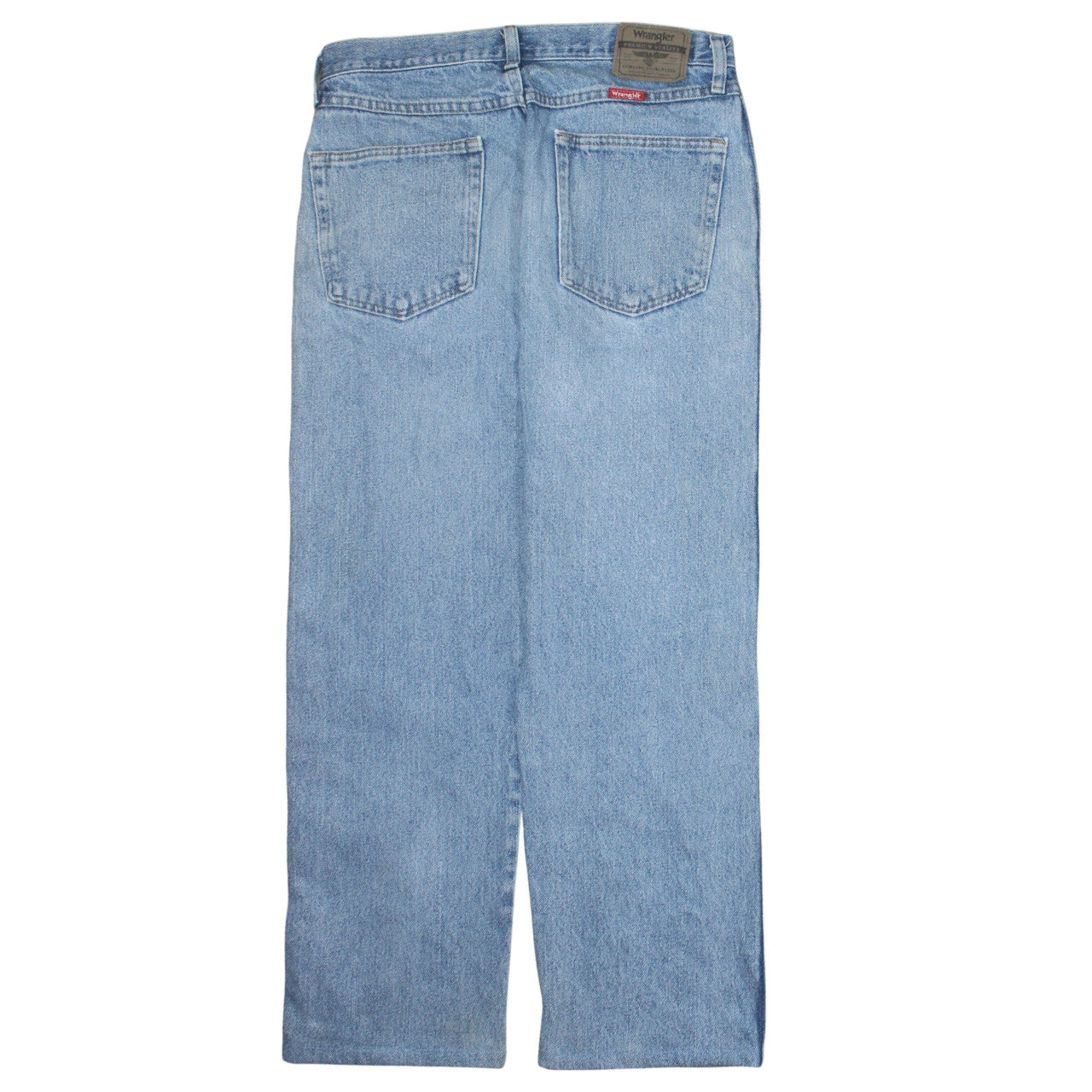Mens UK Size M Wrangler Regular Fit Straight Blue Jeans