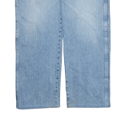 Mens UK Size M Wrangler Regular Fit Straight Blue Jeans