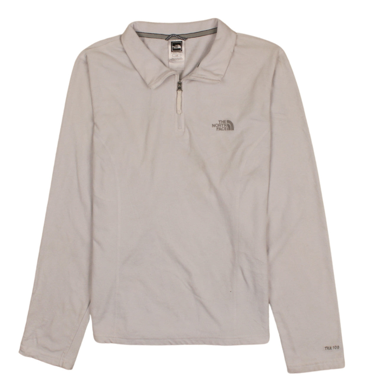 Womens UK Size L The North Face Beige Pullover Sweatshirt