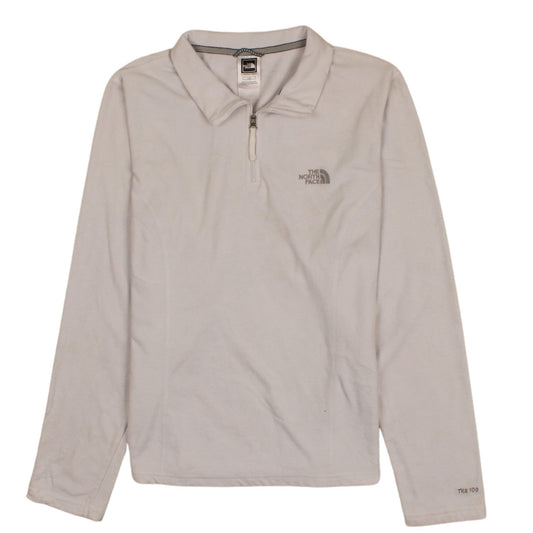 Womens UK Size L The North Face Beige Pullover Sweatshirt