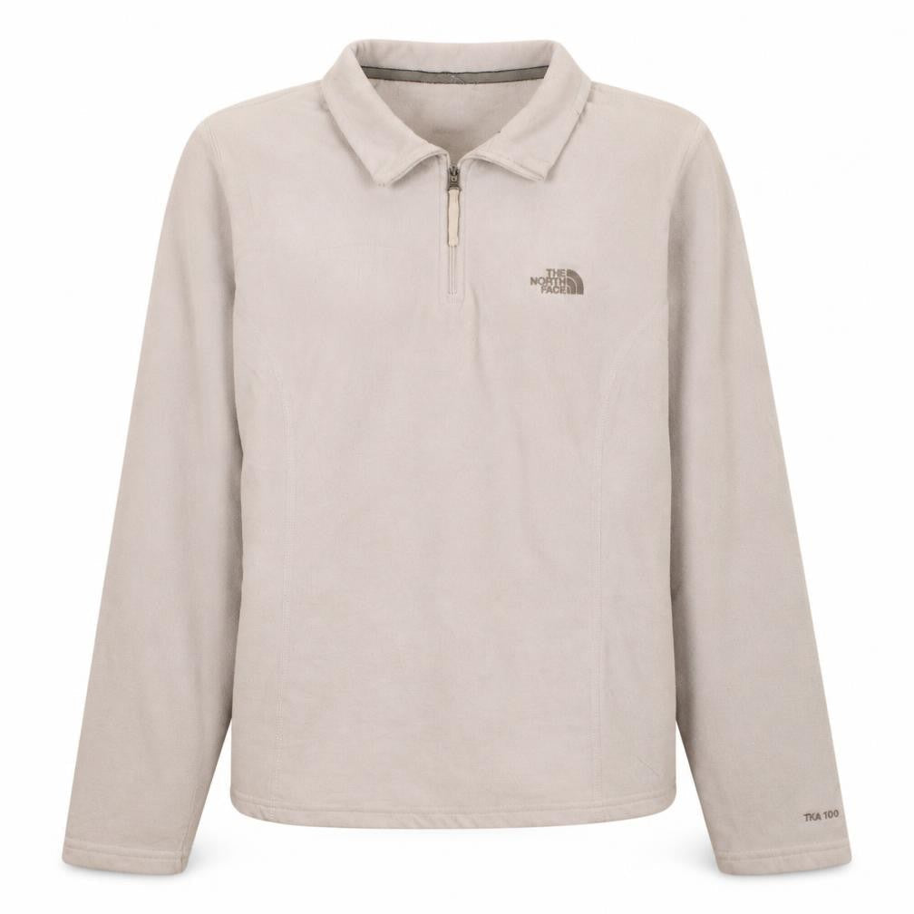 Womens UK Size L The North Face Beige Pullover Sweatshirt