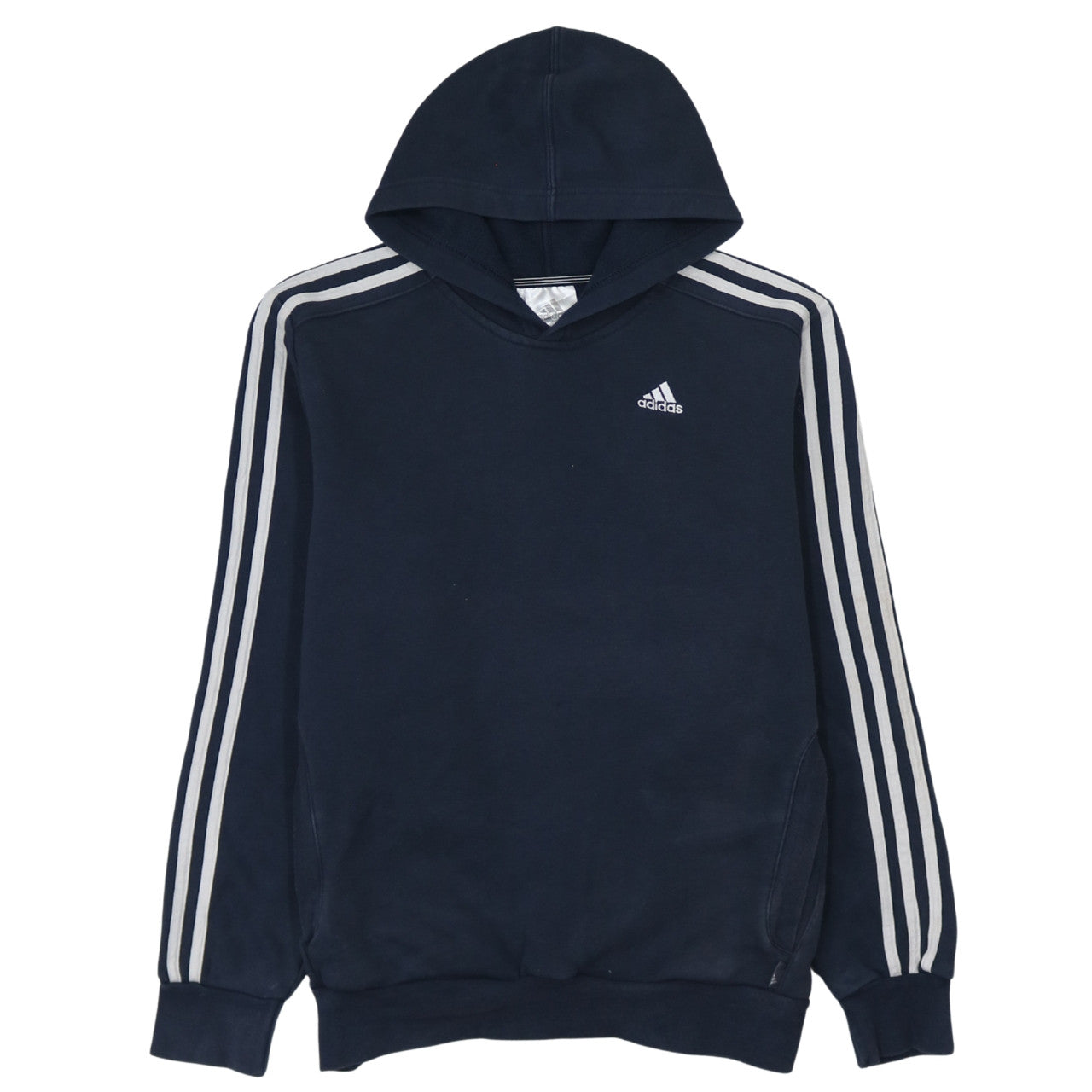 Mens UK Size L adidas Blue Pullover Hoodie