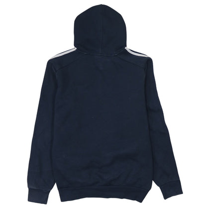 Mens UK Size L adidas Blue Pullover Hoodie