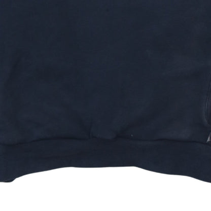 Mens UK Size L adidas Blue Pullover Hoodie
