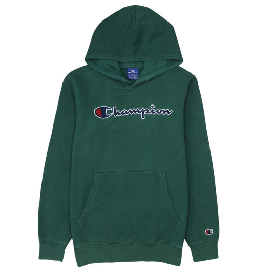 Boys UK Size 13-14 Years Champion Green Pullover Hoodie