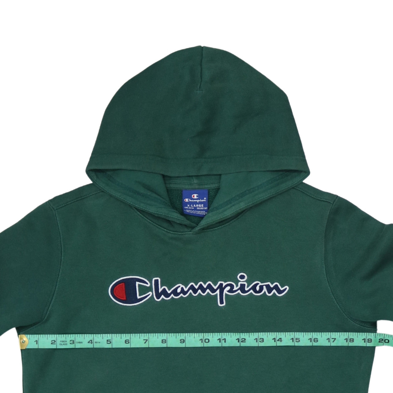 Boys UK Size 13-14 Years Champion Green Pullover Hoodie