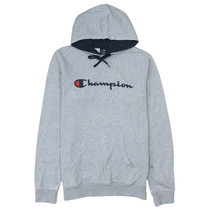 Mens UK Size M Champion Grey Pullover Hoodie