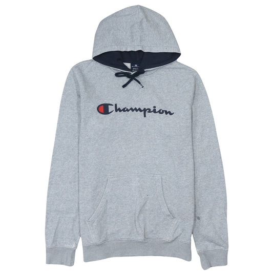 Mens UK Size M Champion Grey Pullover Hoodie