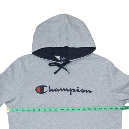 Mens UK Size M Champion Grey Pullover Hoodie