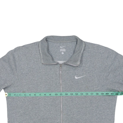 Mens UK Size M Nike Grey Full Zip Sweatshirt