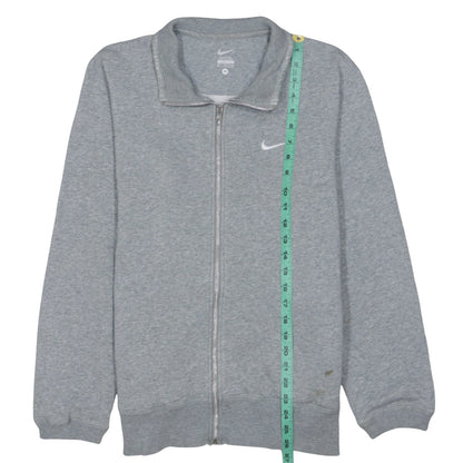 Mens UK Size M Nike Grey Full Zip Sweatshirt