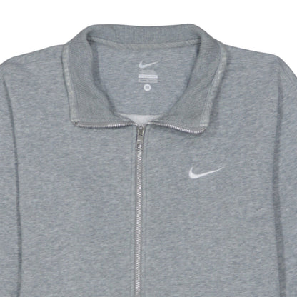 Mens UK Size M Nike Grey Full Zip Sweatshirt