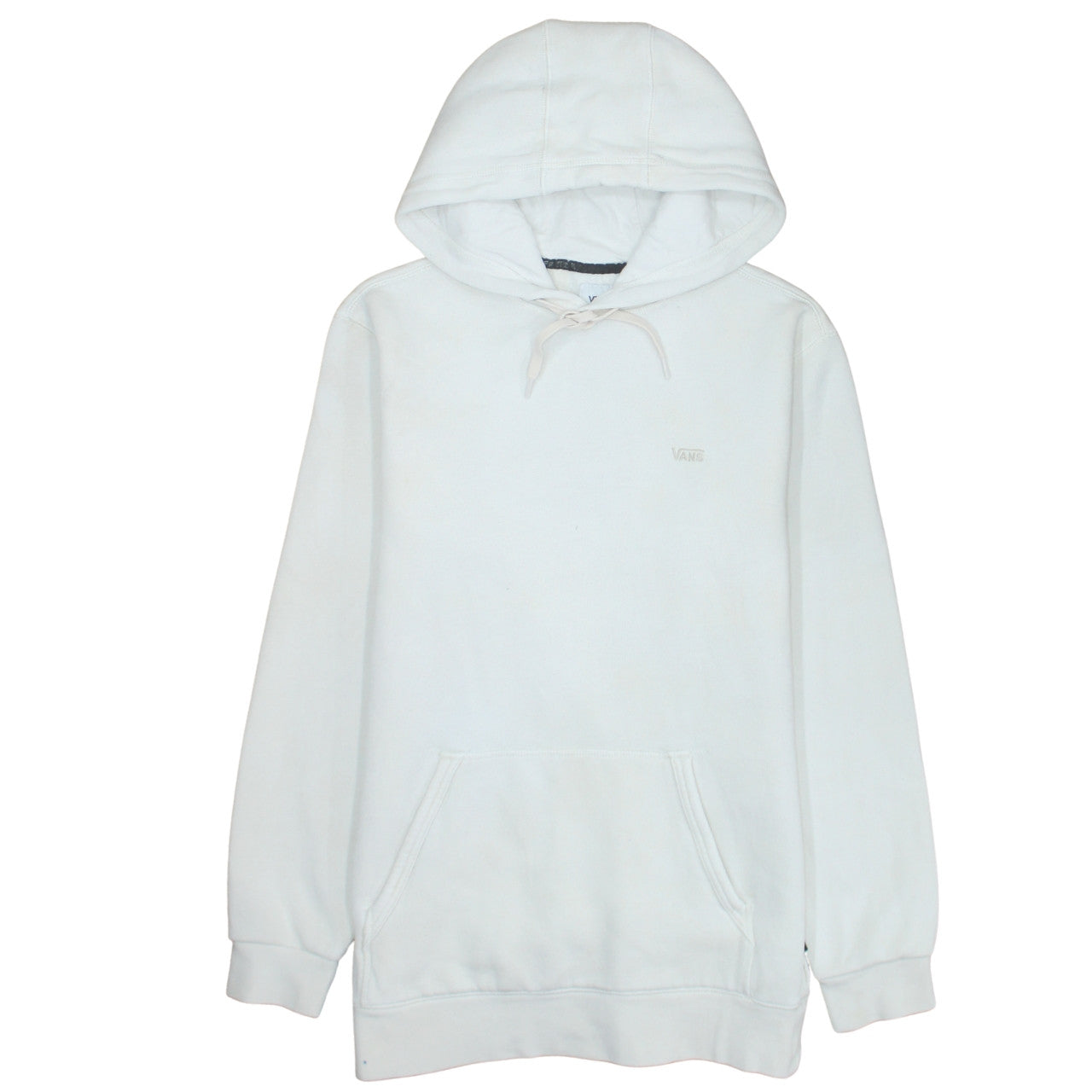 Mens UK Size S VANS White Pullover Hoodie