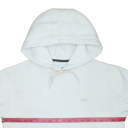 Mens UK Size S VANS White Pullover Hoodie
