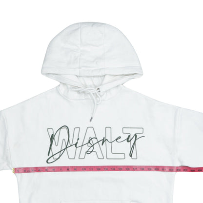Womens UK Size XS Disney White Pullover Hoodie