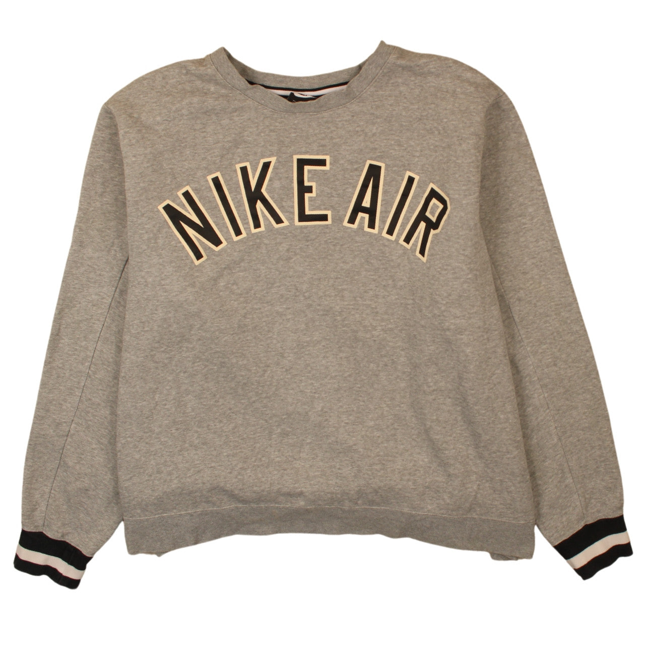 Mens UK Size 2XL Nike Grey Pullover Sweatshirt