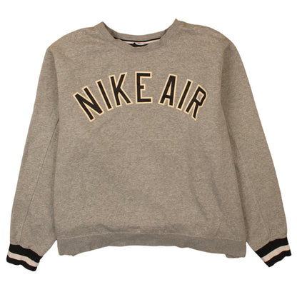 Mens UK Size 2XL Nike Grey Pullover Sweatshirt