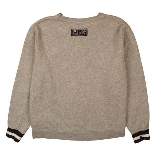 Mens UK Size 2XL Nike Grey Pullover Sweatshirt