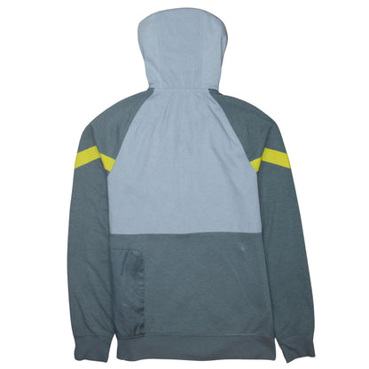 Mens UK Size S Nike Grey 1/2 Zip Hoodie