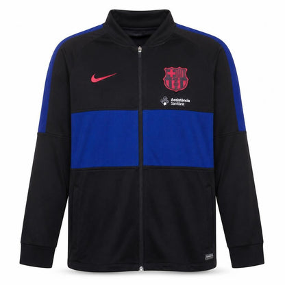Mens UK Size L Nike Blue Full Zip Sweatshirt