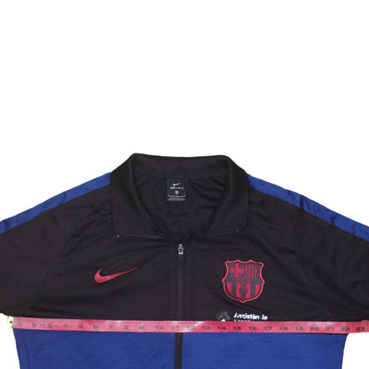 Mens UK Size L Nike Blue Full Zip Sweatshirt