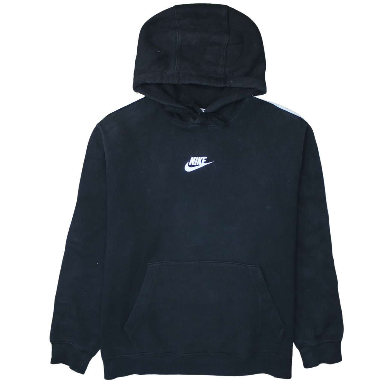 Mens UK Size L Nike Black Pullover Hoodie