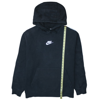 Mens UK Size L Nike Black Pullover Hoodie