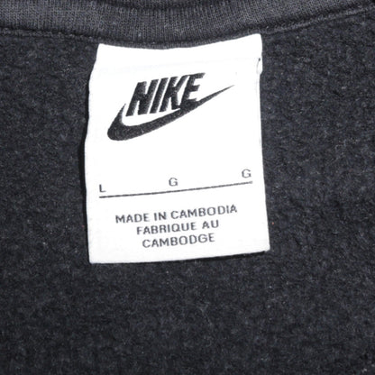 Mens UK Size L Nike Black Pullover Hoodie