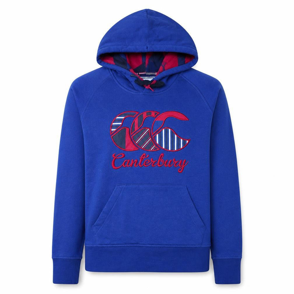 Womens UK Size 12 Canterbury Blue Pullover Hoodie