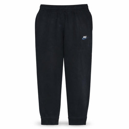 Nike Men's Black Fleece Sweatpants L Regular Fit Cuffed Joggers