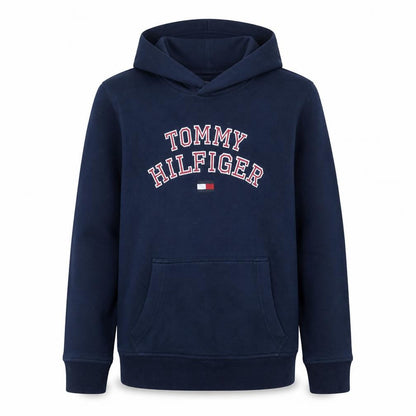 Boys UK Size 13 Years Tommy Hilfiger Blue Pullover Hoodie