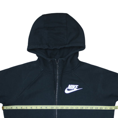 Mens UK Size M Nike Black Full Zip Hoodie