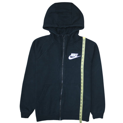 Mens UK Size M Nike Black Full Zip Hoodie
