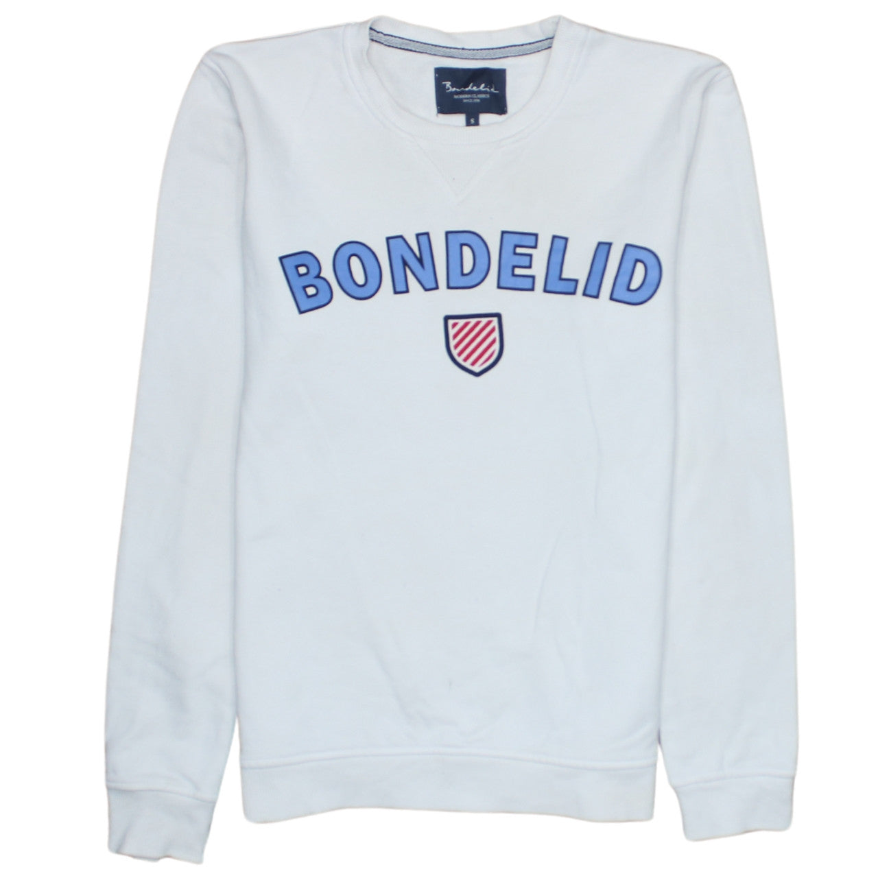 Womens UK Size S Bondelid White Pullover Sweatshirt