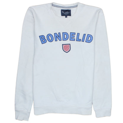 Womens UK Size S Bondelid White Pullover Sweatshirt