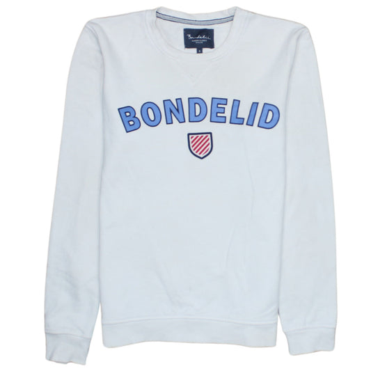 Womens UK Size S Bondelid White Pullover Sweatshirt