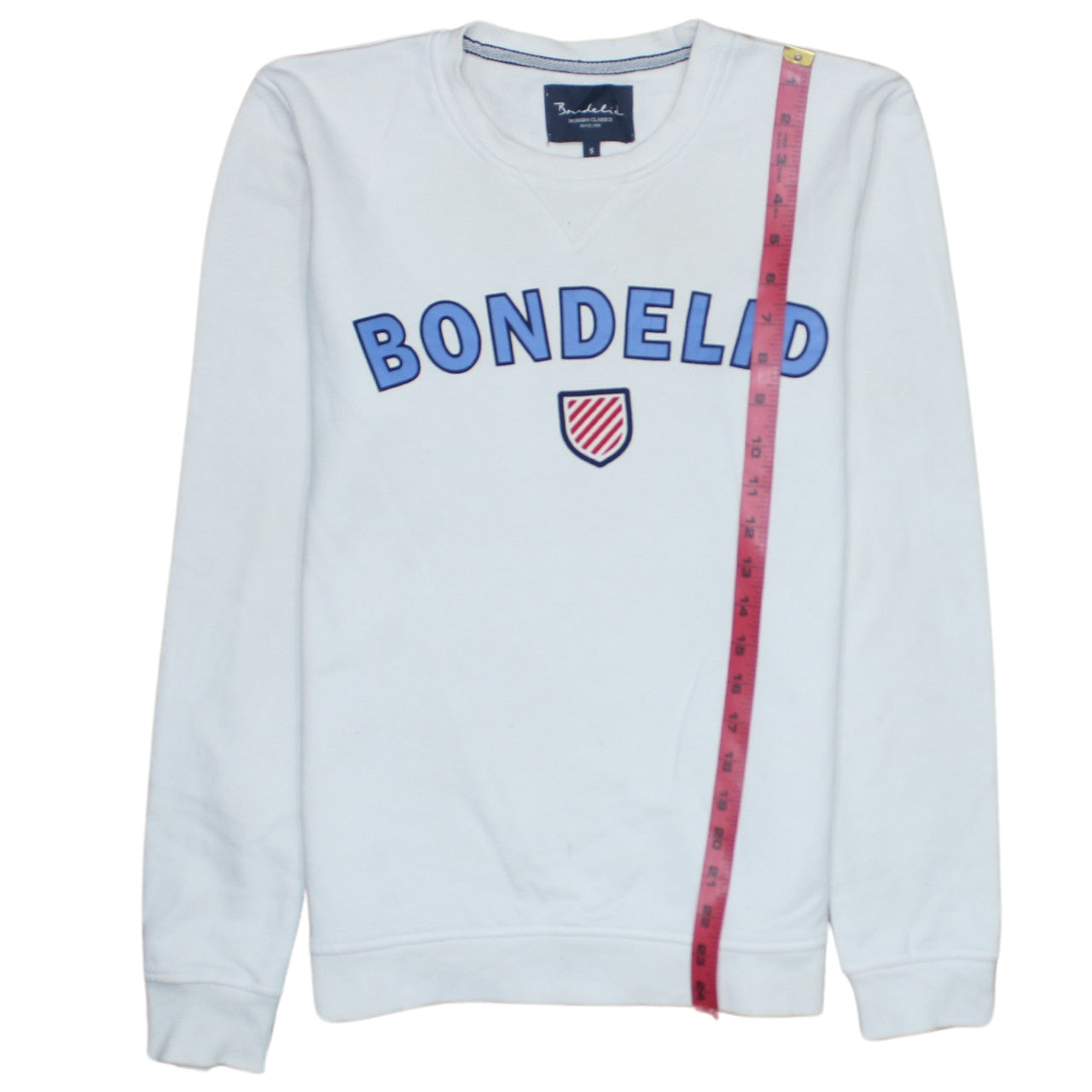 Womens UK Size S Bondelid White Pullover Sweatshirt