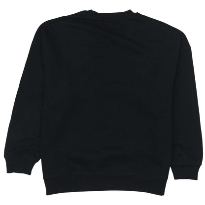 Womens UK Size XS Primark Black Pullover Sweatshirt