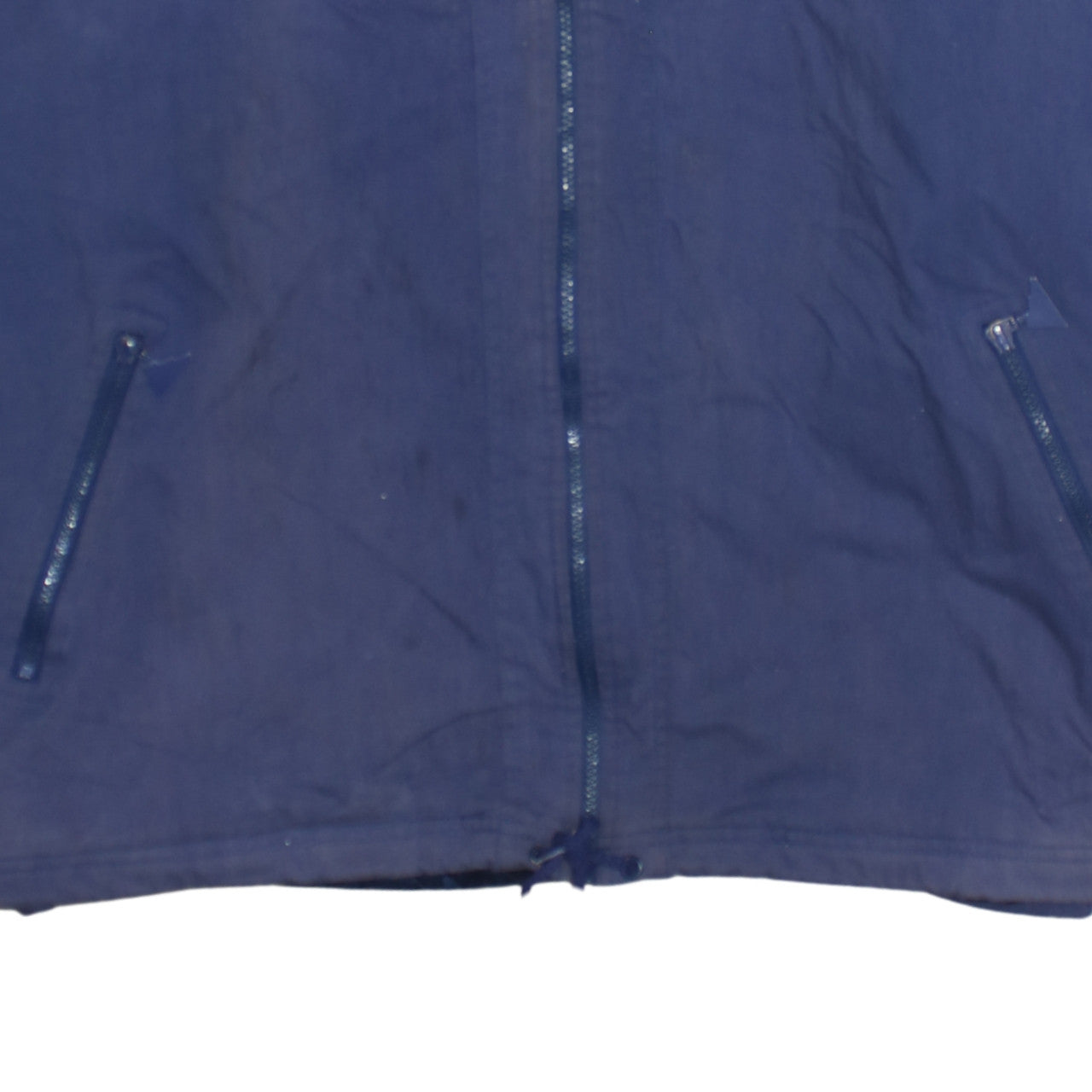 Mens UK Size XL adidas Blue Puffer Jacket