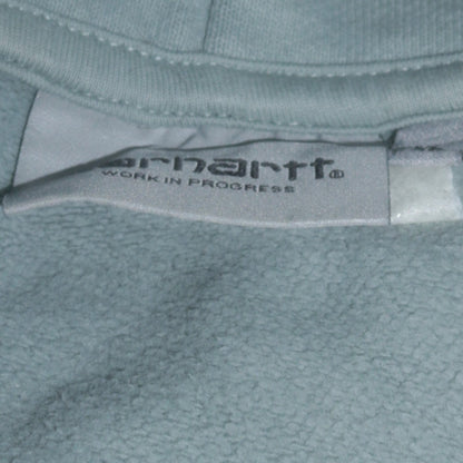 Mens UK Size L Carhartt Blue Pullover Hoodie