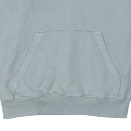 Mens UK Size L Carhartt Blue Pullover Hoodie