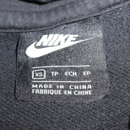 Mens UK Size XS Nike Black Pullover Hoodie
