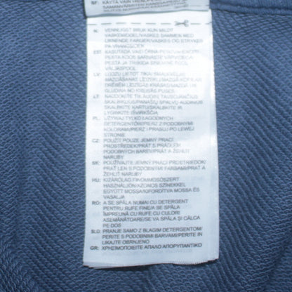 Mens UK Size S adidas Blue Pullover Hoodie