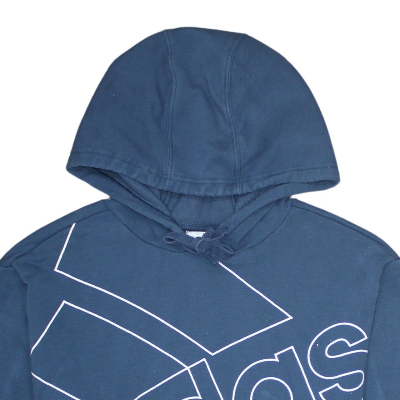 Mens UK Size S adidas Blue Pullover Hoodie