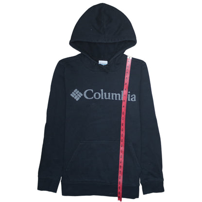 Mens UK Size XS Columbia Black Pullover Hoodie